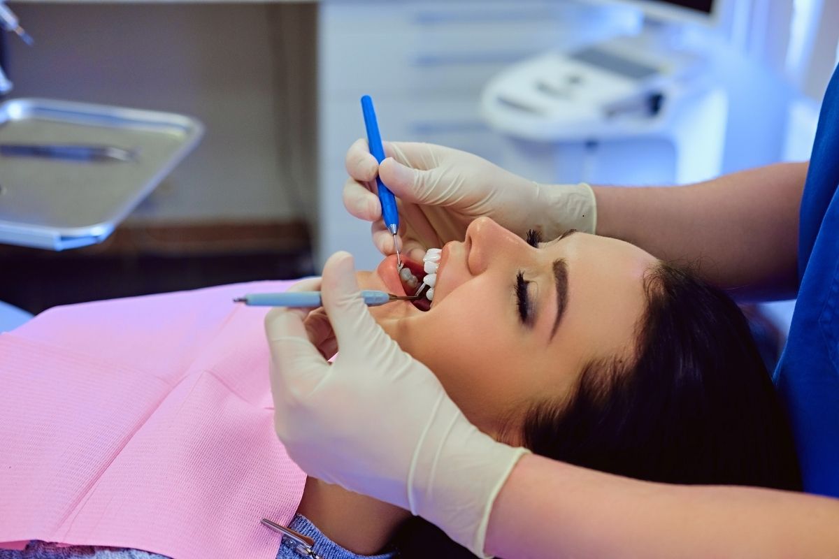 Regular checkups help prevent dental problems.